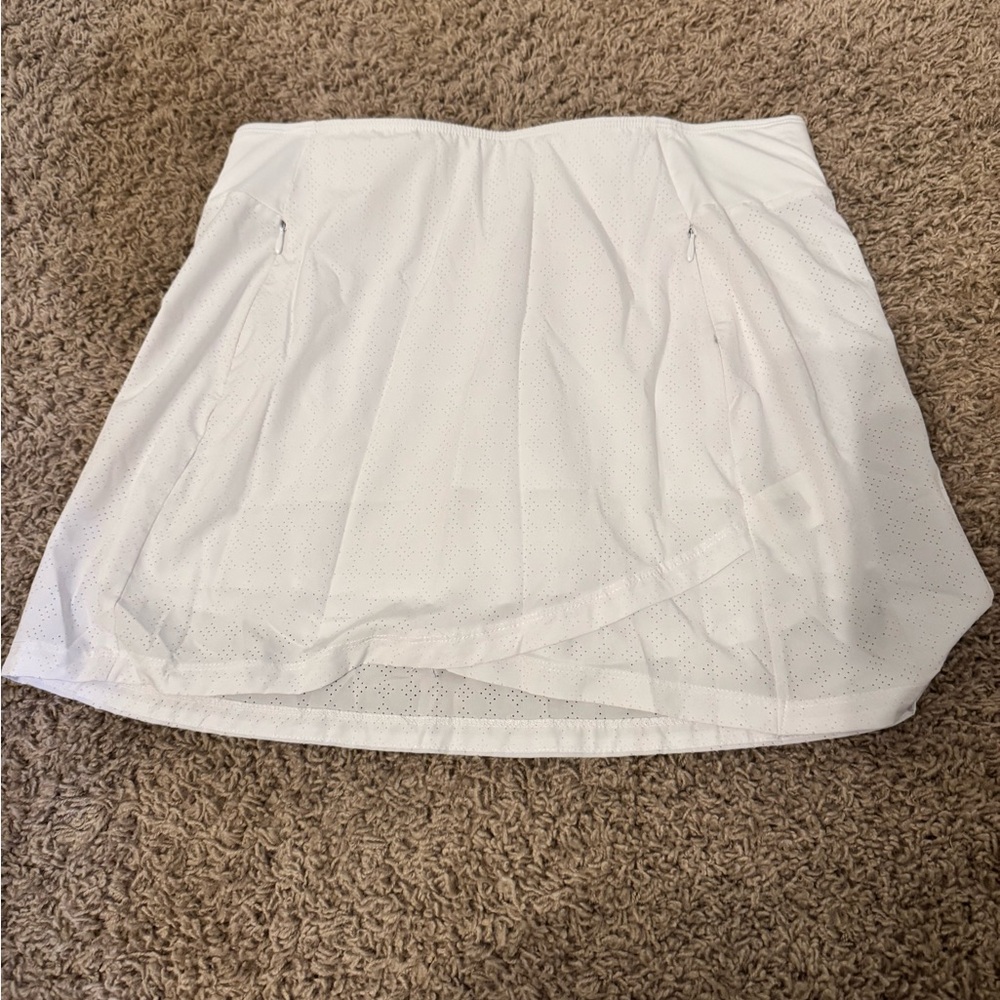 Callaway White Opti-Dri Golf/Tennis Skirt